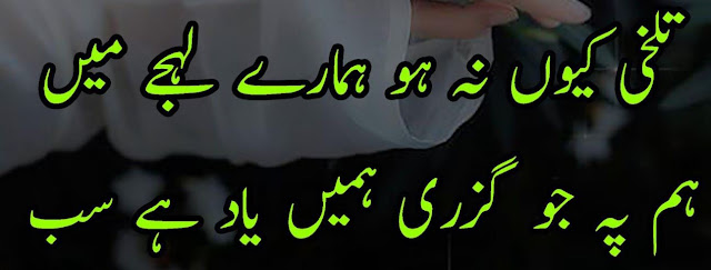 Urdu Sad Poetry