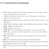 Basic command in windows
