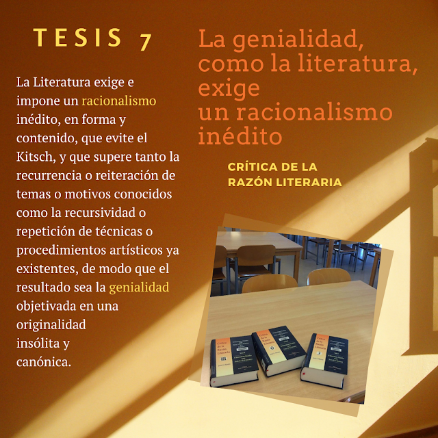 Jesús G. Maestro, Crítica de la razón literaria