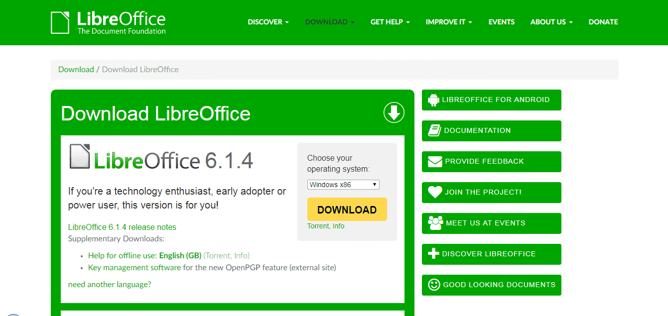 Libre Office