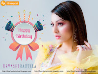 urvashi rautela 2020 birthday celebration photos, wet hair image in yellow fashionable wear