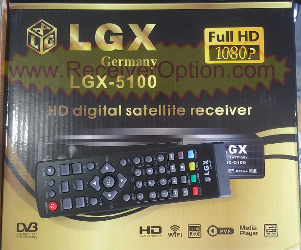 LGX-5100 HD RECEIVER TEN SPORTS OK NEW SOFTWARE