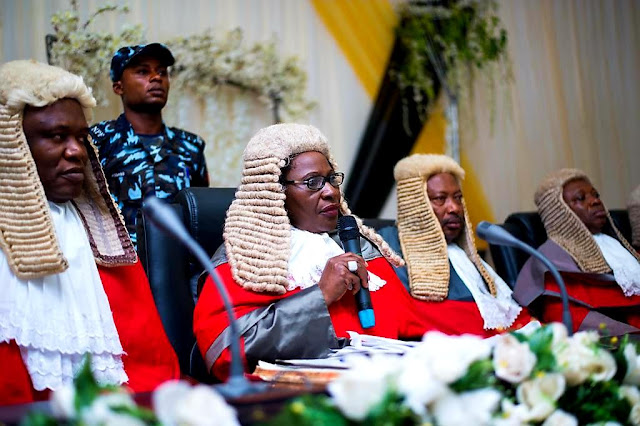 Photos from the special valedictory court session in honour of the late Enugu State Chief Judge