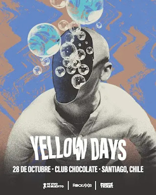 afiche yellow days en club chocolate