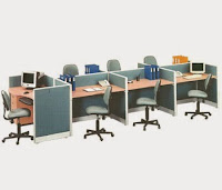 Partisi Kantor Uno Konfigurasi 7 Staff