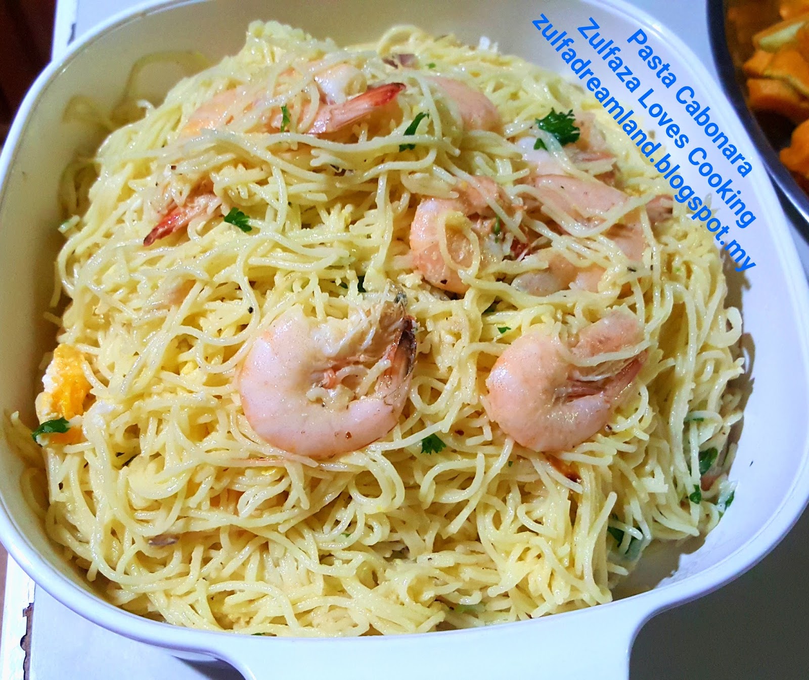 Resepi Pasta Carbonara Untuk Anak - Rungon b