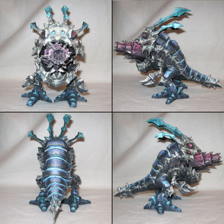 League of Legends Kog'Maw the Mouth of the Abyss Papercraft