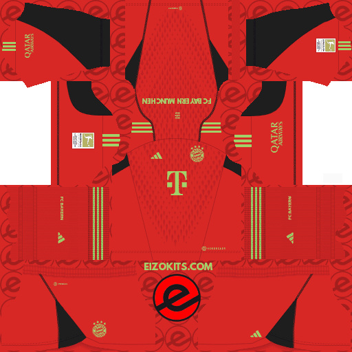 FC Bayern Munich DLS Kits 2023-2024 Released Adidas - DLS2019 Kits (Goalkeeper Forth)