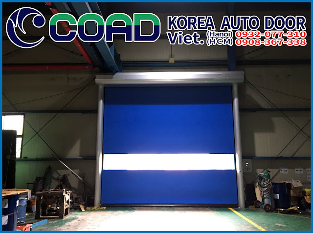 Cửa cuốn tốc độ cao, cửa đóng mở nhanh, cửa cuốn nhanh, high speed door, COAD, GV