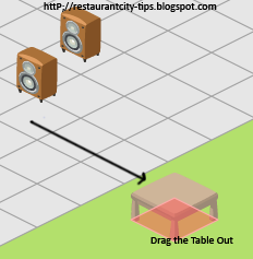 Restaurant City - Guide on Stacking Items