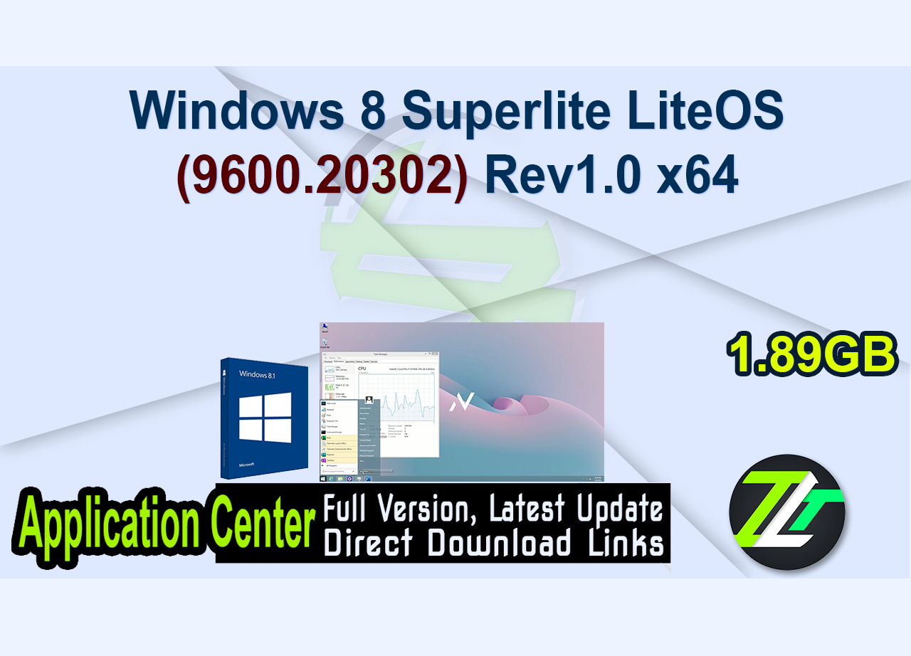 Windows 8 Superlite LiteOS (9600.20302) Rev1.0 x64