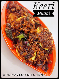 Keeri Muttai - Egg Masala Recipe - Egg Recipes