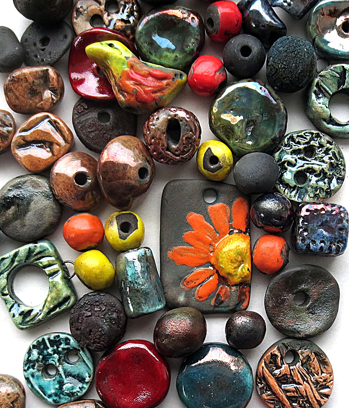Art Bead Scene Blog: Ceramic Raku Art Beads