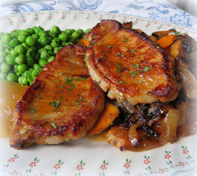 Pork Chops Baked with Sweet Potatoes