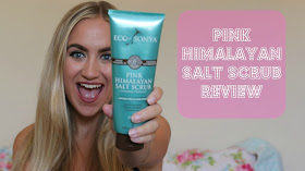 Eco by Sonya, Pink Himalayan Salt Scrub Review G Beauty