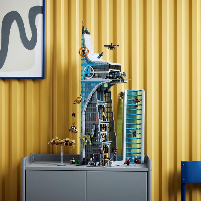 LEGO's Marvel Avengers Tower For Superheroes to Assemble