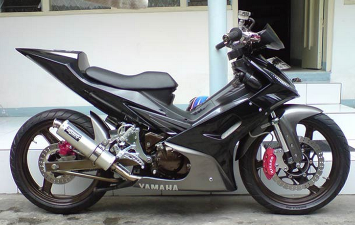 Modifikasi Striping Jupiter Mx Dengan Stiker Keren