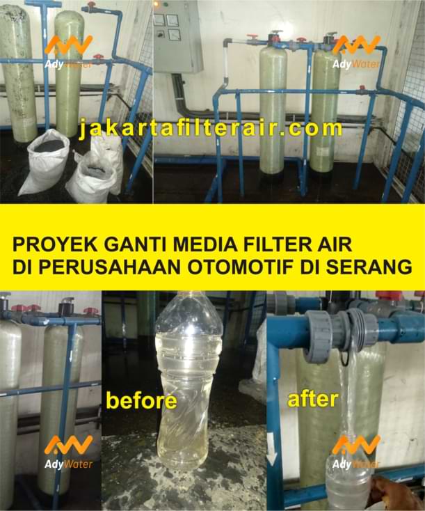 jasa ganti media filter air