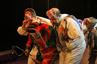 Exhibición de danzas de Ibarra-Kaldu, Erreka-Ortu y Laguntasuna