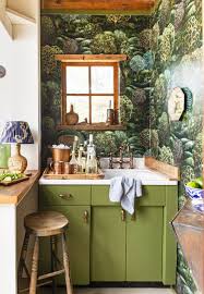 How to Use Wallpaper to Create a Feature Wall in Your Kitchen
