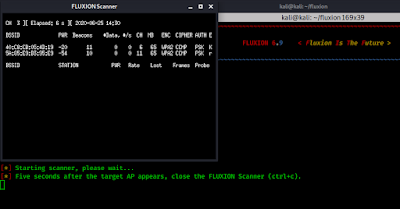 fluxion scanning for nearby wifi