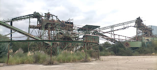 Instalación minera, Mina de cuarzo Gloria, As Neves, Galicia