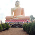 Largest beautiful sitting Buddha statue at Kandevihara temple 