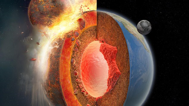 LOS CIENTÍFICOS DESCUBREN RESTOS DE UN 'PLANETA ENTERRADO' EN LO PROFUNDO DE LA TIERRA