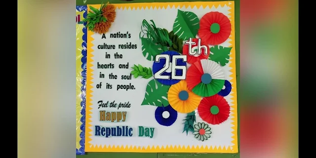 26 january board decoration