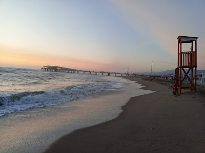 Panorama mare, Pontile di Lido di Camaiore visto dal Bagno Roberto