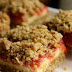 Rhubarb Cheesecake Squares