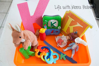 How to Make a Letter K Sensory Bin