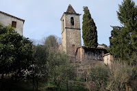 Iglesia de Sant Aniol de Finestres. Valle  de Llémena