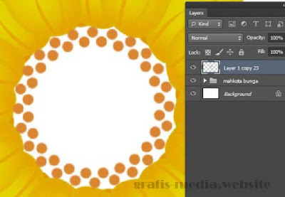  Melihat banyaknya vector bunga yang bertebaran di internet Cara Membuat Bunga Matahari Dengan Photoshop