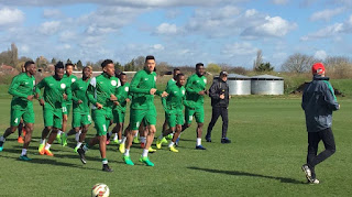 super eagles training