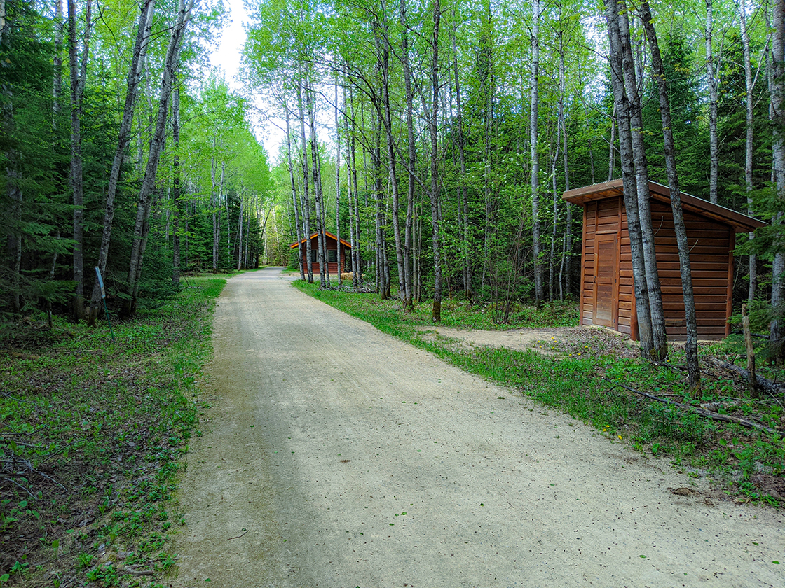 Biking the Three Eagles Trail