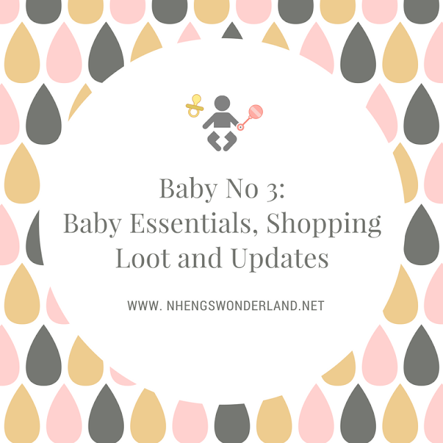 Baby No 3: Baby Essentials, Shopping Loot and Updates