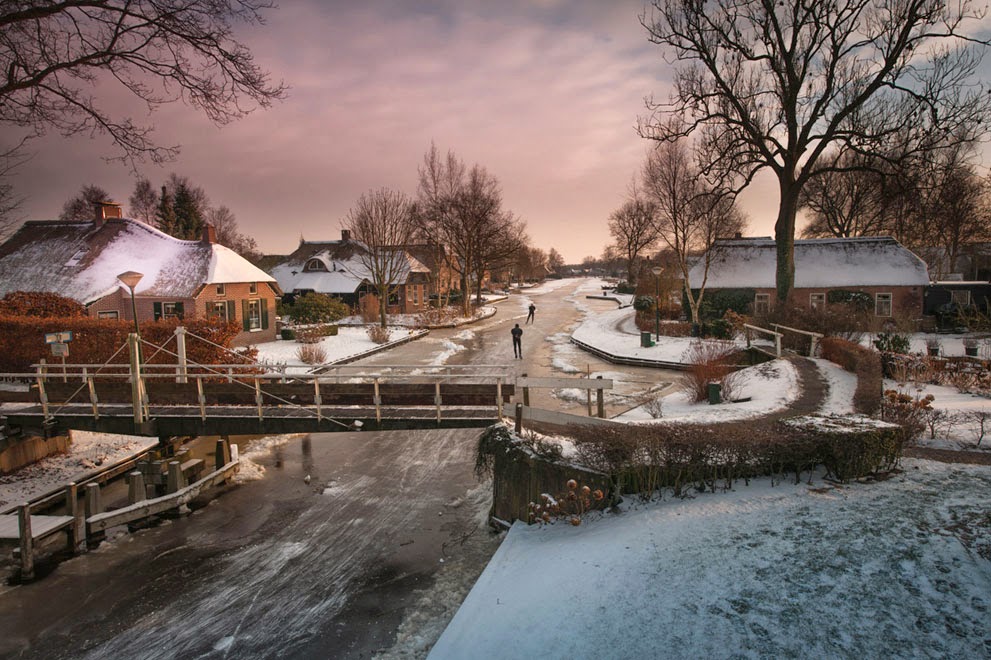 old dutch landscape