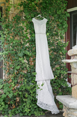 wedding dress display