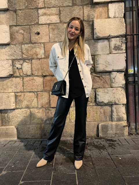 young woman posing in Jerusalem shuk