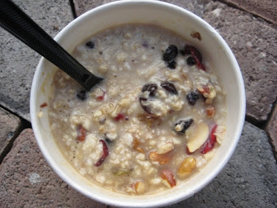 Starbucks Perfect Oatmeal all mixed up