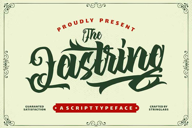 The Lastring - Tattoo Script Font Türkçe download