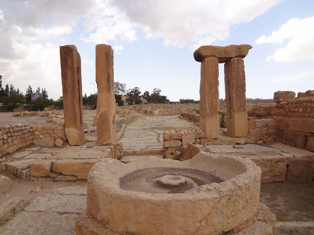 Site archeologique a Sbeitla