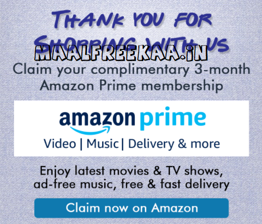 Amazon Prime Membership FREE