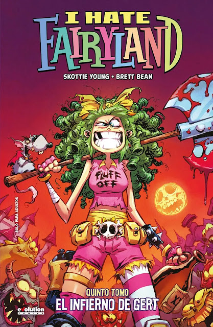 Review del cómic I hate Fairyland Vol.5 de Skottie Young - Panini comics