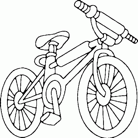 Free Tandem Bike Coloring Book Page 6