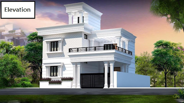 normal house front elevation designs