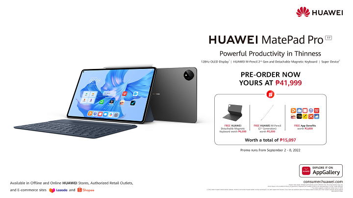 HUAWEI announces pre-order for the HUAWEI MatePad Pro 11