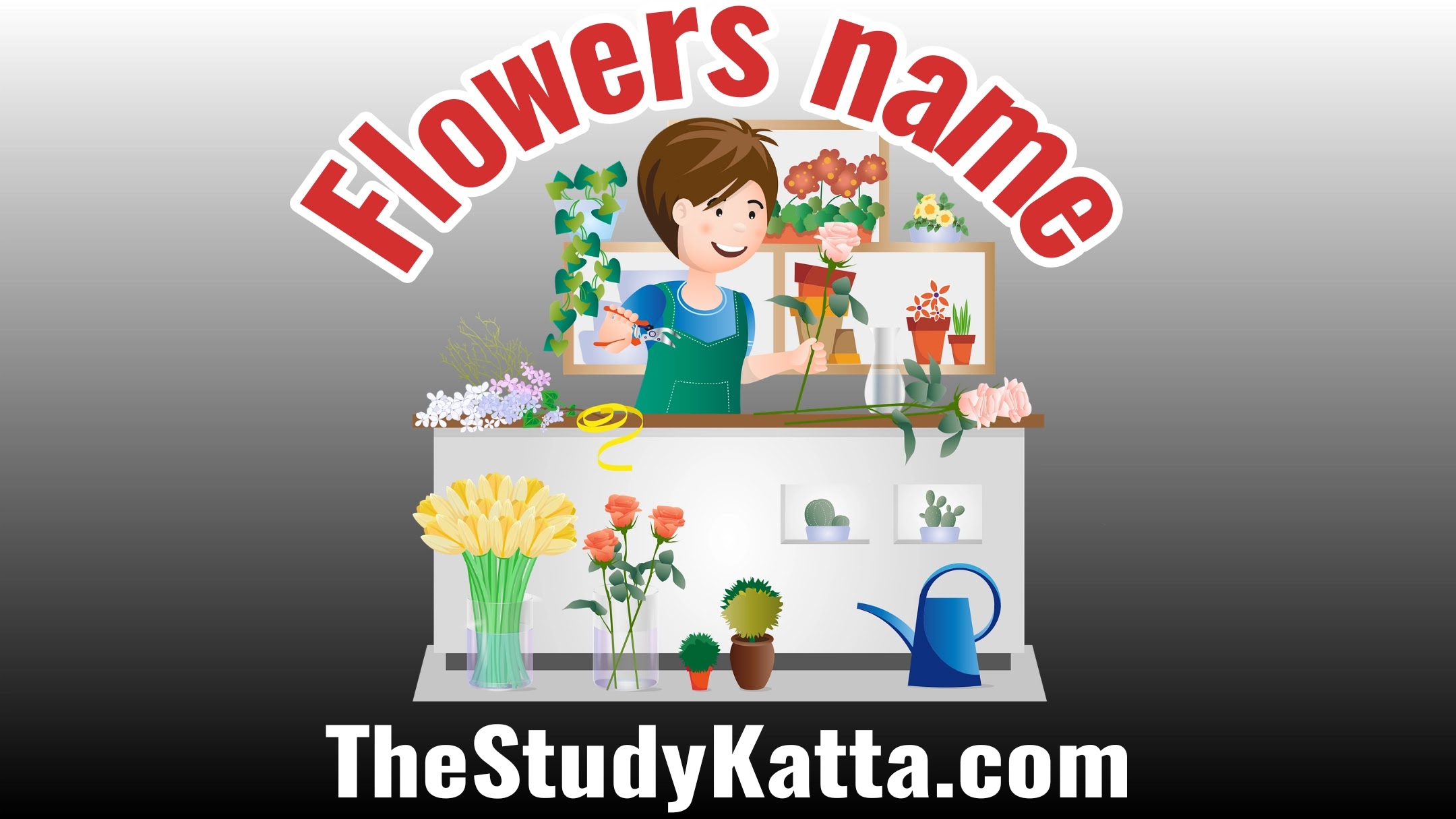 Flowers name in English | फुलांची नावे इंग्रजी व मराठी