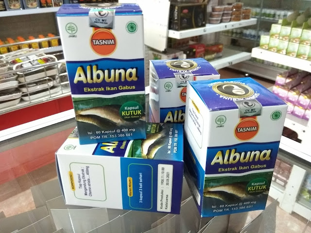 TASNIM ALBUNA Ekstrak Ikan Gabus (Kutuk)